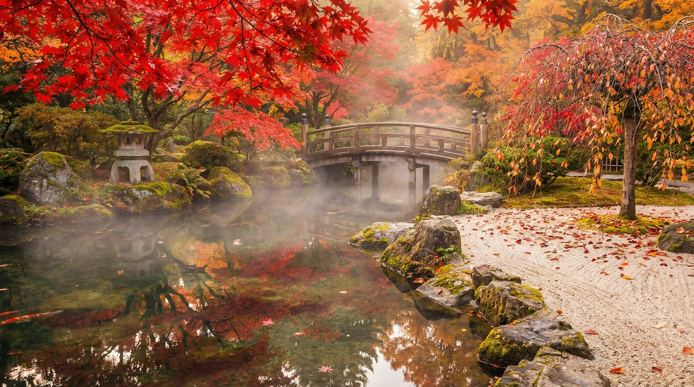 探花热门视频 - 日式庭院秋韵