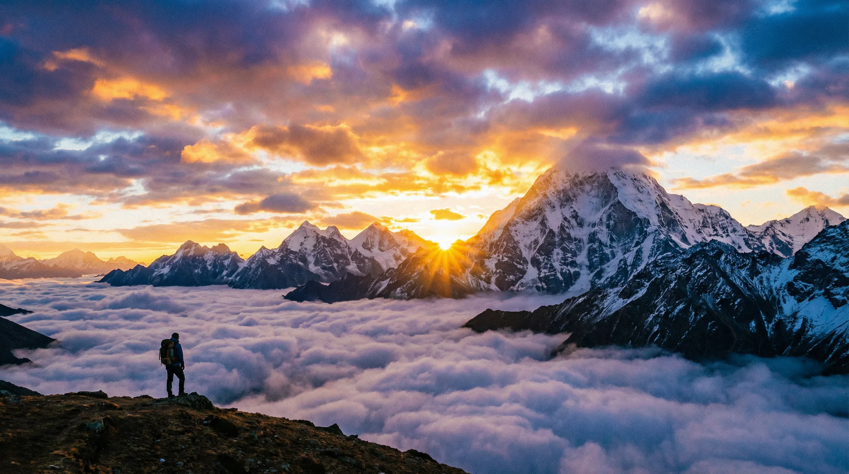 探花热门视频 - 高山云海日出